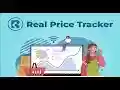 Real Price Tracker  from Chrome web store to be run with OffiDocs Chromium online