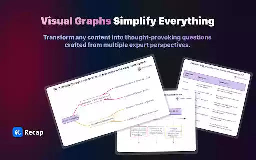 Recap Your AI Knowledge Space for Insightful Visuals  from Chrome web store to be run with OffiDocs Chromium online
