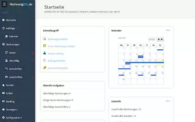RechnungXXL  from Chrome web store to be run with OffiDocs Chromium online