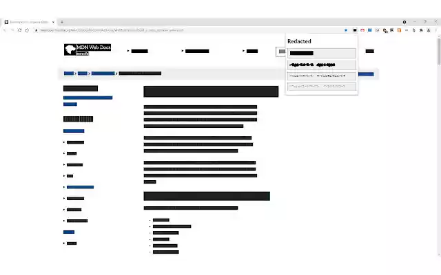 Redacted  from Chrome web store to be run with OffiDocs Chromium online