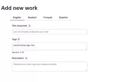 Redbubble Tag Counter  from Chrome web store to be run with OffiDocs Chromium online