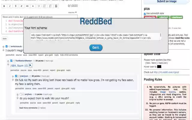 ReddBed from Chrome web store to be run with OffiDocs Chromium online ReddBed from Chrome web store to be run with OffiDocs Chromium online