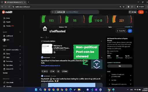 Reddit Brainrot Blocker (Trump, Elon, Doge) from Chrome web store to be run with OffiDocs Chromium online Reddit Brainrot Blocker (Trump, Elon, Doge) from Chrome web store to be run with OffiDocs Chromium online