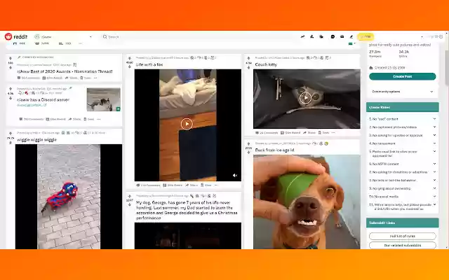 Reddit Column View  from Chrome web store to be run with OffiDocs Chromium online
