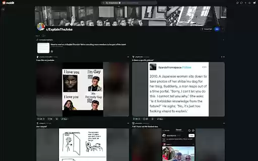 Reddit Multi Column  from Chrome web store to be run with OffiDocs Chromium online