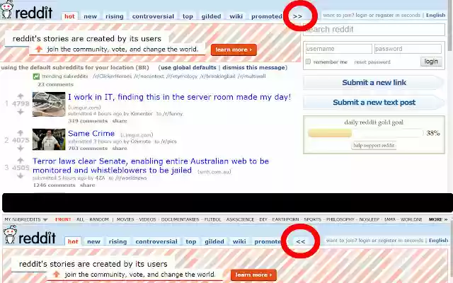 Reddit Sidebar Toggle  from Chrome web store to be run with OffiDocs Chromium online