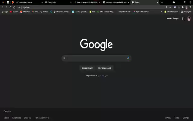 Redirect to Google Page  from Chrome web store to be run with OffiDocs Chromium online