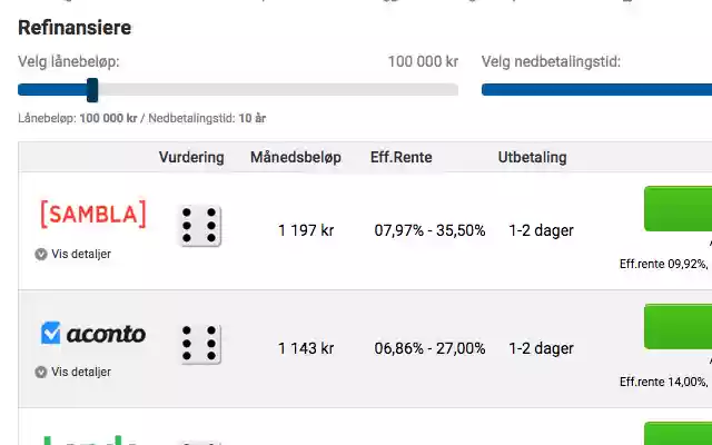 Refinansiere.net from Chrome web store to be run with OffiDocs Chromium online Refinansiere.net from Chrome web store to be run with OffiDocs Chromium online