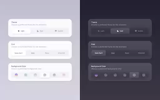 Reflect New Tab  from Chrome web store to be run with OffiDocs Chromium online