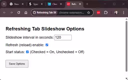Refreshing Tab Slideshow from Chrome web store to be run with OffiDocs Chromium online Refreshing Tab Slideshow from Chrome web store to be run with OffiDocs Chromium online