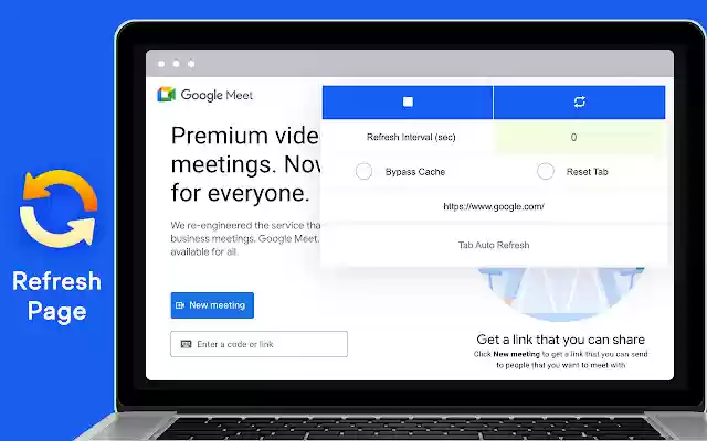 Refresh Page Auto reload page from Chrome web store to be run with OffiDocs Chromium online Refresh Page Auto reload page from Chrome web store to be run with OffiDocs Chromium online