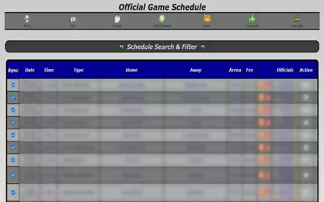 Ref Schedule Sync  from Chrome web store to be run with OffiDocs Chromium online