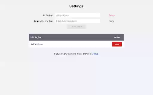 RegExp URL Blocker  from Chrome web store to be run with OffiDocs Chromium online