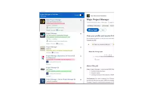 Regional Job Highlighter AI  from Chrome web store to be run with OffiDocs Chromium online