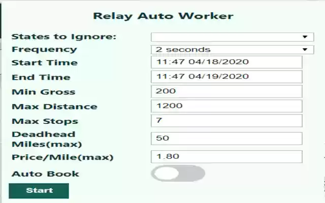 Relay Auto Worker  from Chrome web store to be run with OffiDocs Chromium online