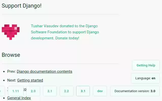 Lembre-se da versão Django Docs da Chrome Web Store para ser executada com OffiDocs Chromium online