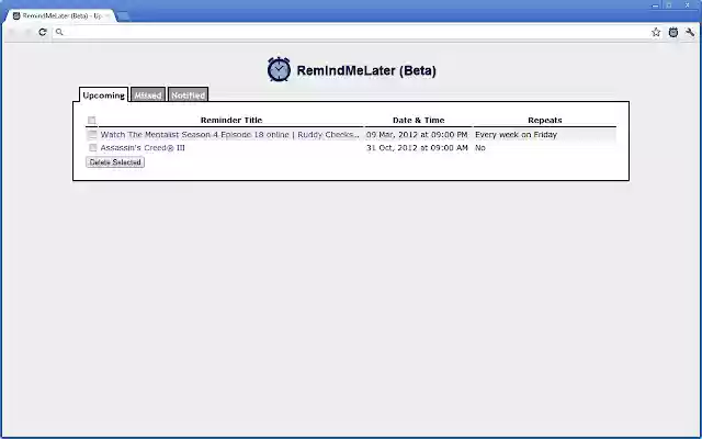 RemindMeLater (Beta) from Chrome web store to be run with OffiDocs Chromium online RemindMeLater (Beta) from Chrome web store to be run with OffiDocs Chromium online