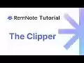 RemNote Clipper  from Chrome web store to be run with OffiDocs Chromium online