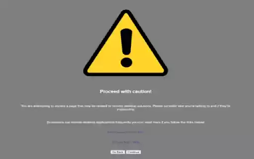 Remote Desktop Blocker from Chrome web store to be run with OffiDocs Chromium online Remote Desktop Blocker from Chrome web store to be run with OffiDocs Chromium online