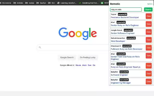 Remotic from Chrome web store to be run with OffiDocs Chromium online Remotic from Chrome web store to be run with OffiDocs Chromium online