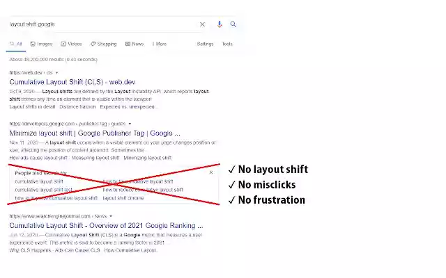 Remove "People Also Search For" Box from Chrome web store to be run with OffiDocs Chromium online Remove "People Also Search For" Box from Chrome web store to be run with OffiDocs Chromium online