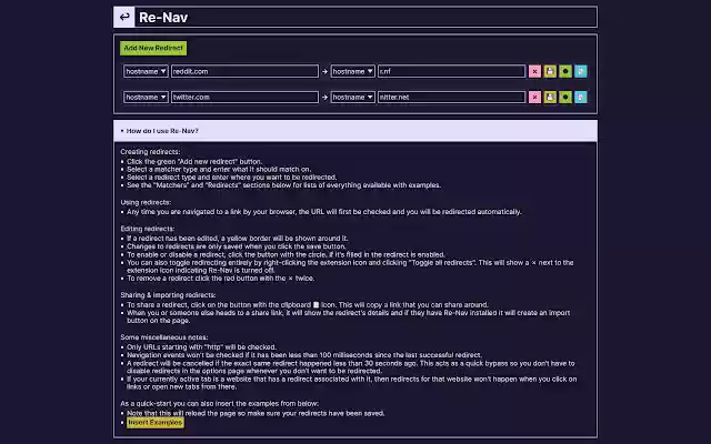 Re Nav  from Chrome web store to be run with OffiDocs Chromium online