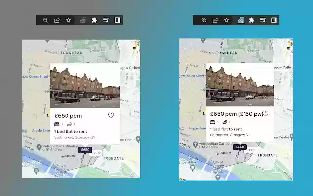 RentCopilot Display monthly and weekly rent  from Chrome web store to be run with OffiDocs Chromium online