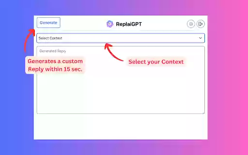 ReplaiGPT  from Chrome web store to be run with OffiDocs Chromium online