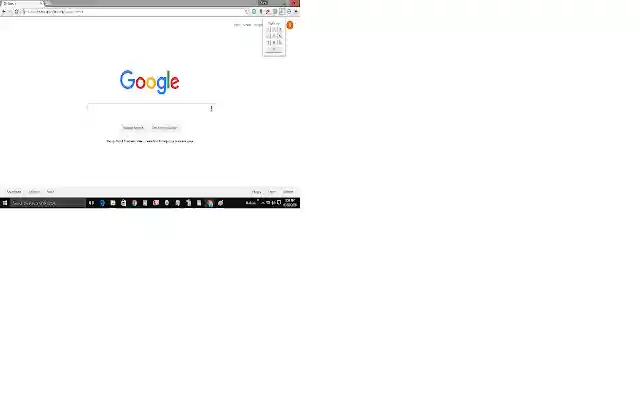 Replicates the current tab  from Chrome web store to be run with OffiDocs Chromium online