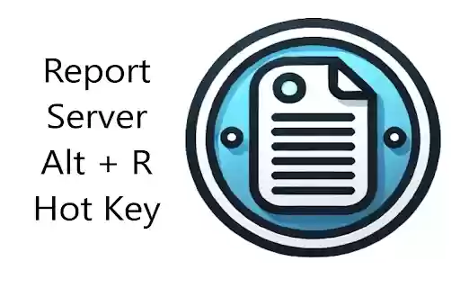 Report Server Shortcut  from Chrome web store to be run with OffiDocs Chromium online