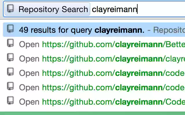 Repository Search from Chrome web store to be run with OffiDocs Chromium online Repository Search from Chrome web store to be run with OffiDocs Chromium online