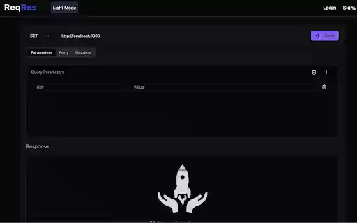 ReqRes Proxy Extension  from Chrome web store to be run with OffiDocs Chromium online