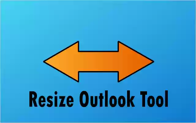 Resize Outlook Tool  from Chrome web store to be run with OffiDocs Chromium online