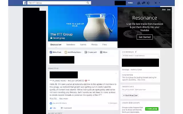 Resonance  from Chrome web store to be run with OffiDocs Chromium online