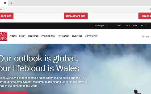 responsiveLayout  from Chrome web store to be run with OffiDocs Chromium online
