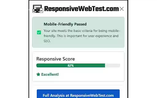 Responsive Web Test  from Chrome web store to be run with OffiDocs Chromium online