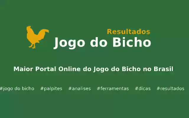 Resultado Jogo do Bicho  from Chrome web store to be run with OffiDocs Chromium online
