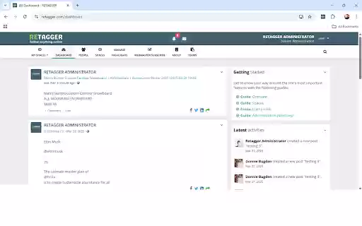 RETAGGER  from Chrome web store to be run with OffiDocs Chromium online