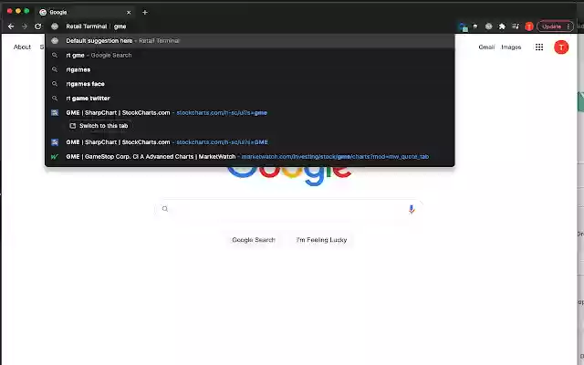 Retail Terminal  from Chrome web store to be run with OffiDocs Chromium online