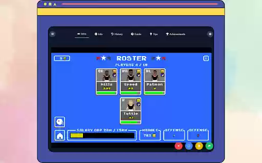 Retro Bowl 3kh0 Unblocked Game  from Chrome web store to be run with OffiDocs Chromium online