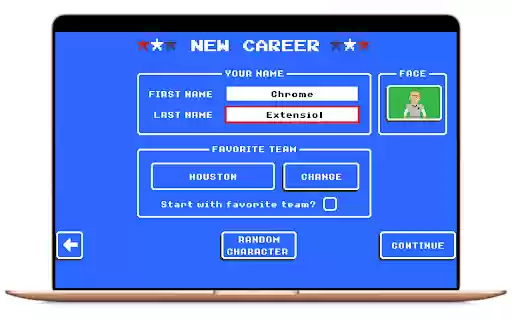 Retro Bowl 76  from Chrome web store to be run with OffiDocs Chromium online
