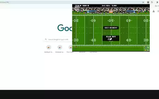 Retro Bowl Offline Games  from Chrome web store to be run with OffiDocs Chromium online
