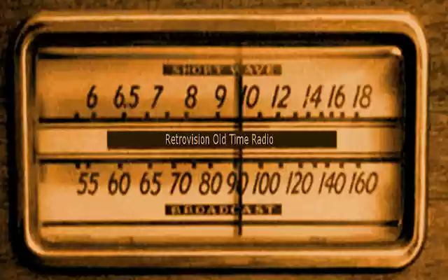 Retrovision Old Time Radio Retrovision.tv  from Chrome web store to be run with OffiDocs Chromium online