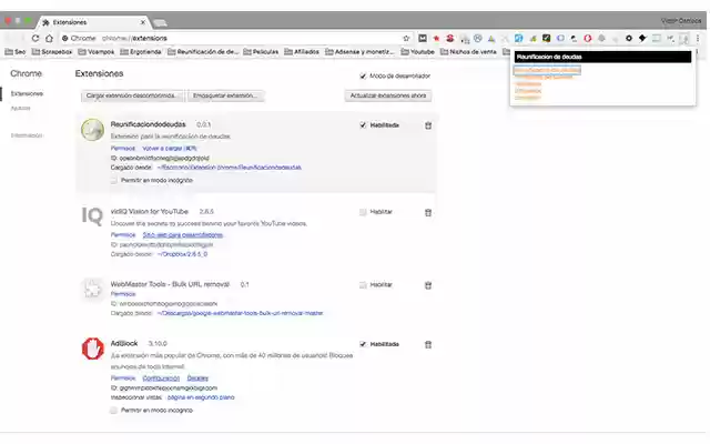 Reunificaciondedeudas from Chrome web store to be run with OffiDocs Chromium online Reunificaciondedeudas from Chrome web store to be run with OffiDocs Chromium online