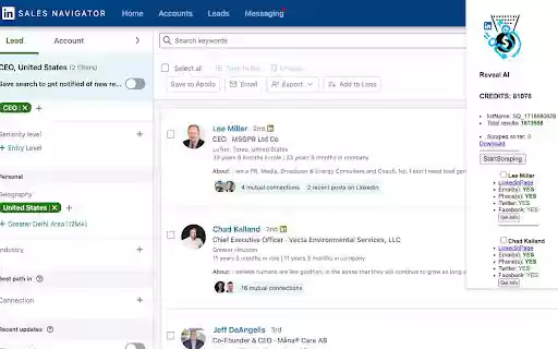Reveal Ai  from Chrome web store to be run with OffiDocs Chromium online