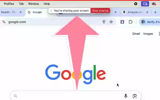 Reveal Tabs Under MS Teams Sharing Toolbar  from Chrome web store to be run with OffiDocs Chromium online