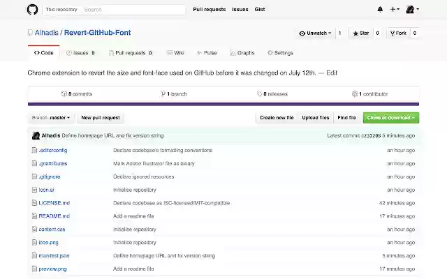 Reverter a fonte GitHub da loja virtual do Chrome para ser executada com OffiDocs Chromium online Reverter a fonte GitHub da loja virtual do Chrome para ser executada com OffiDocs Chromium online