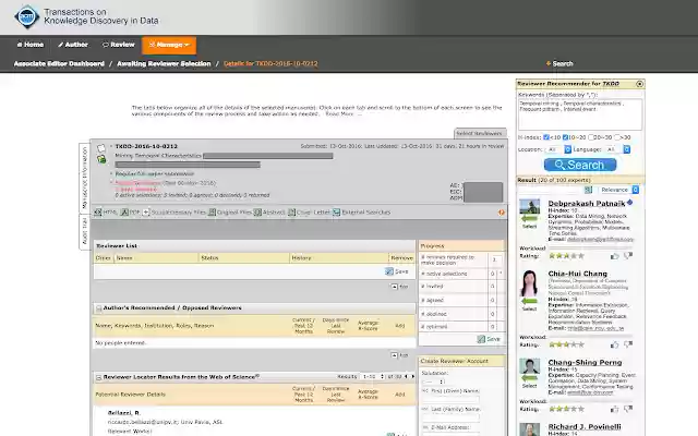 Reviewer Recommender  from Chrome web store to be run with OffiDocs Chromium online