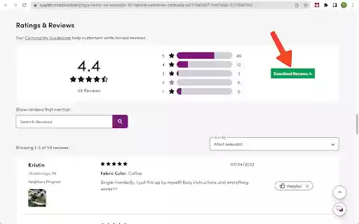 Review Fetcher for Wayfair from Chrome web store to be run with OffiDocs Chromium online Review Fetcher for Wayfair from Chrome web store to be run with OffiDocs Chromium online
