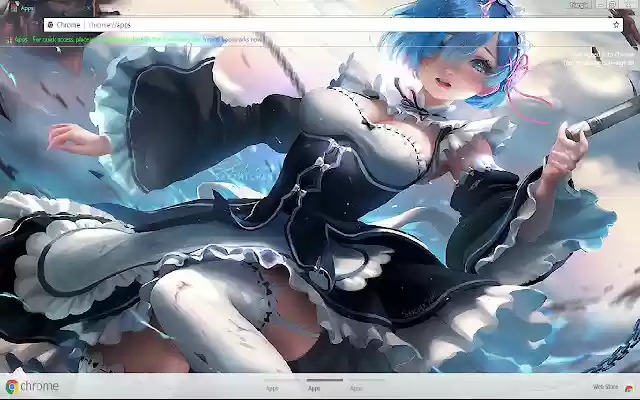 Re Zero 1366x768  from Chrome web store to be run with OffiDocs Chromium online